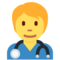 Health Worker emoji on Twitter